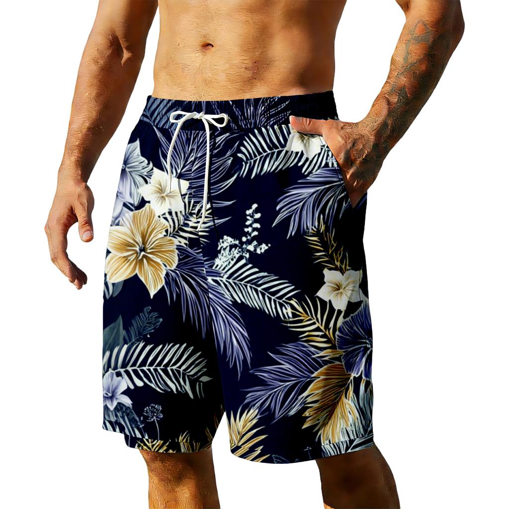 Men's Summer Hawaiian Shorts