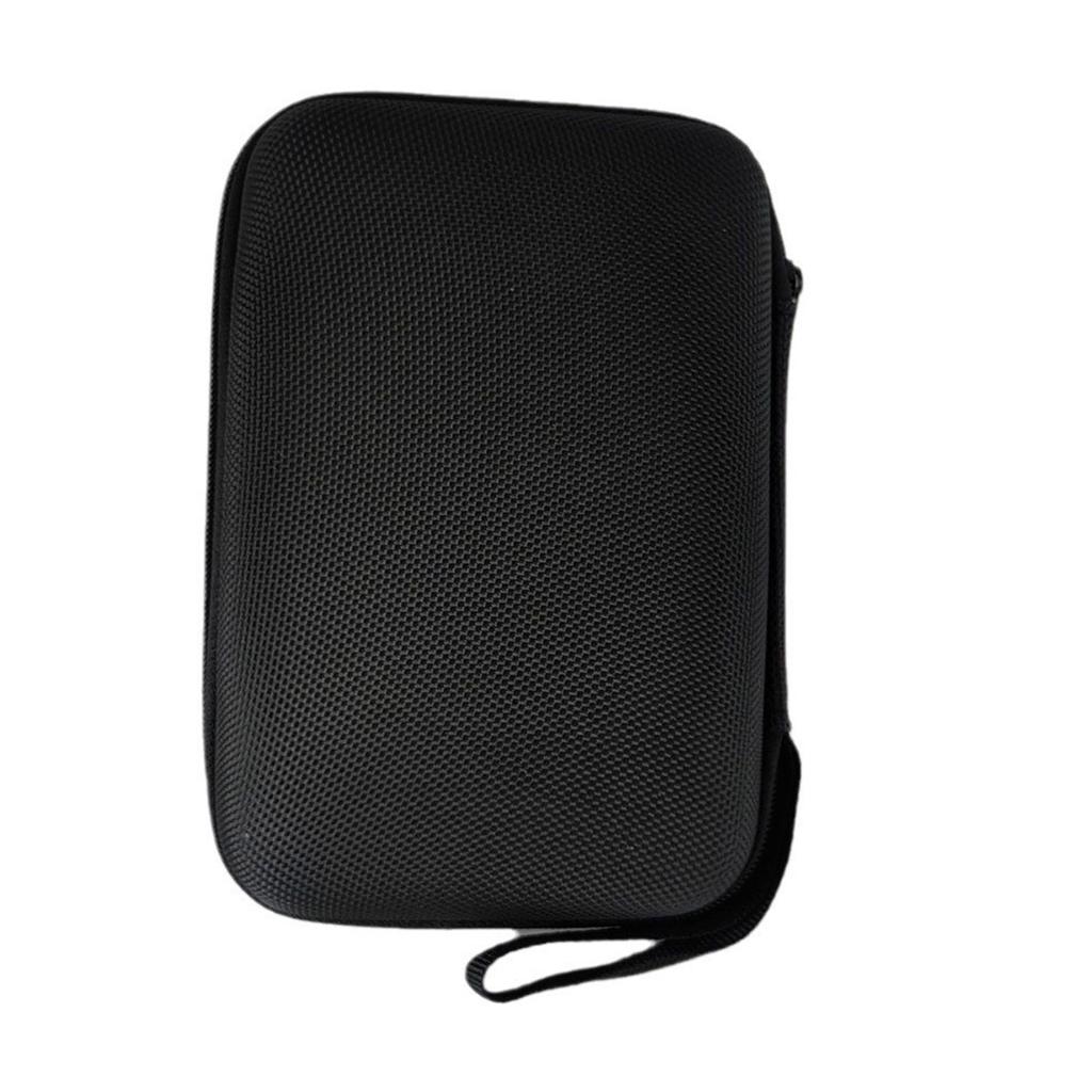 Protector Case Storage Box for R36S R35S K36 Scratchproof Bag Handheld Game Console Carrying Case with Mesh Pocket Black