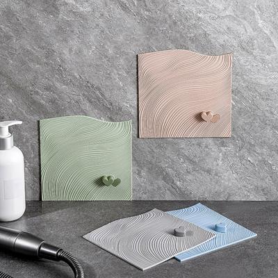 Floor Drain Cover Sewer Smell Odor Blocking Drain Seal Mat with Handle Universal Kitchen Laundry Room Bathroom Tub Stopper Drain Lid