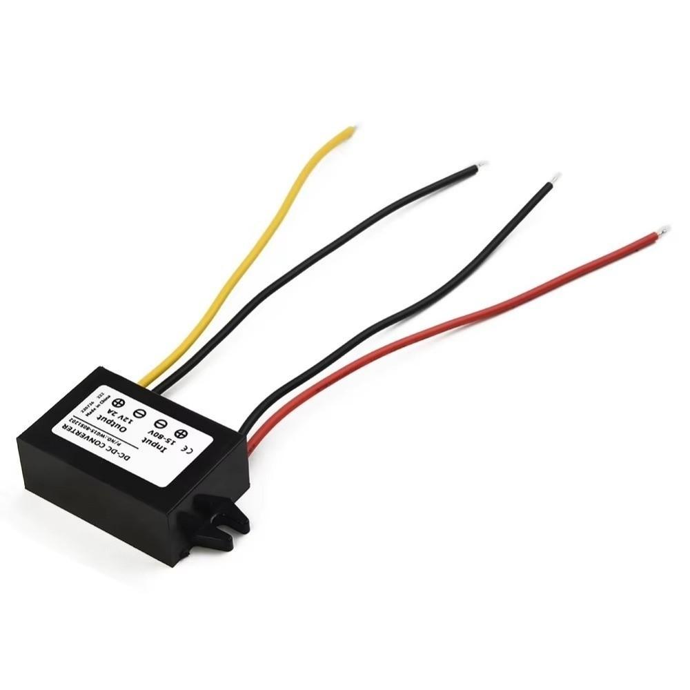 Buck Regulator Voltage Regulator DC 15V-80V To DC 12V 2A Power Converter Buck Converter Forklifts