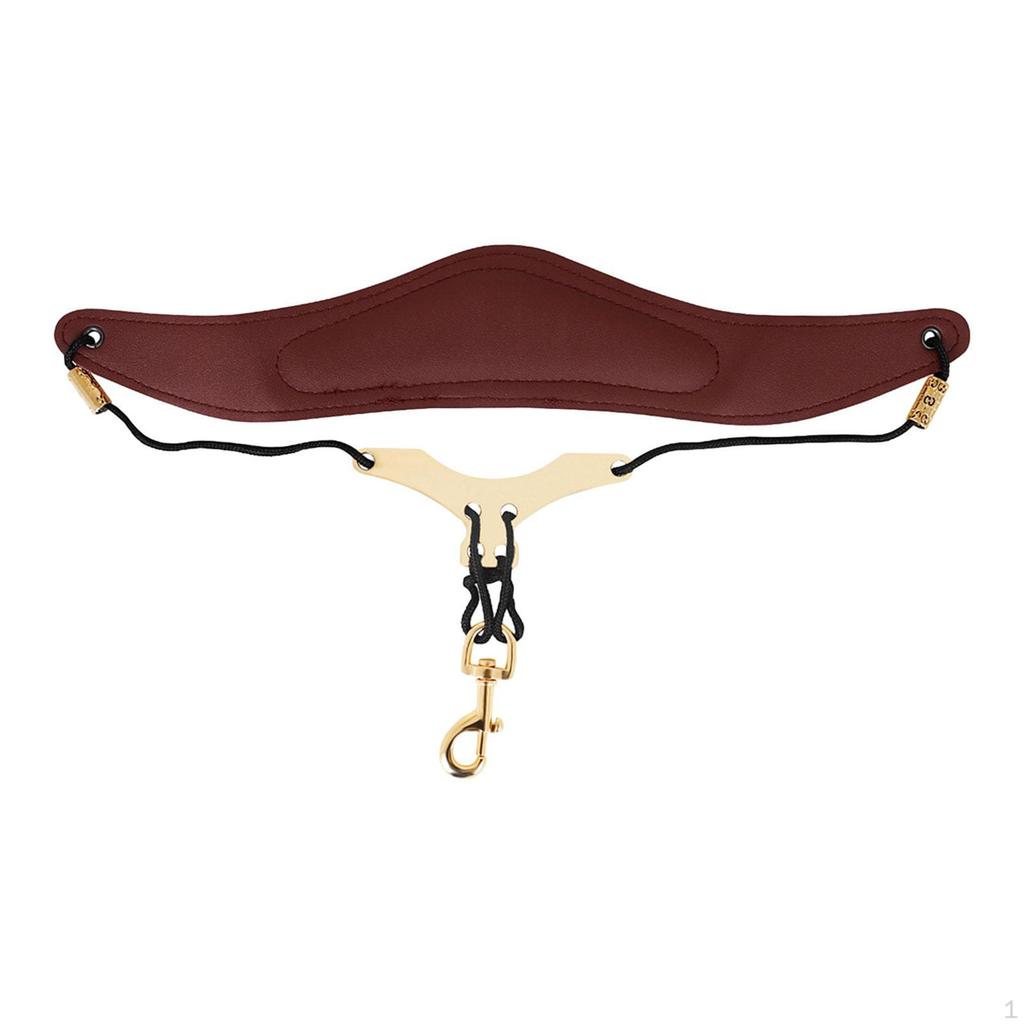 Saxophone Neck Strap Comfort Durable Lightweight Adjustable for Alto Tenor Sax Clarinet Accessories