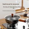 Jin Sao Zi 24cm Hammered Cast Iron Wok