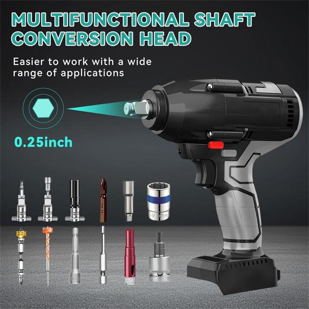 Shaft Conversion Head,Electric With Internal Strong Magnet For Bits Drills Charging Accessories