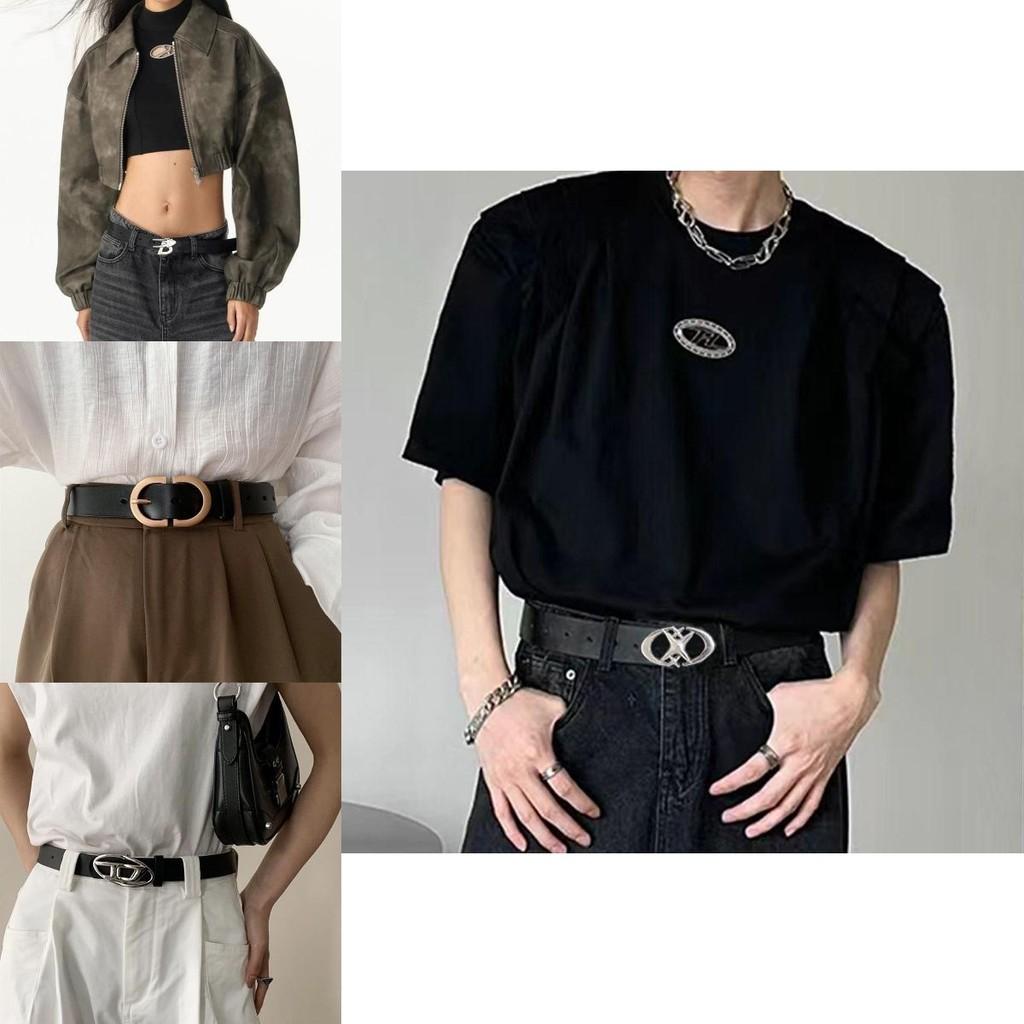 Fashionable 2024 New Design Womens Pu Belt For Stylish Denim Outfits Black Color