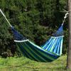 Leichte Campinghängematte Tragbare Outdoor-Reisehängematte mit Hartholz-Spreizstange