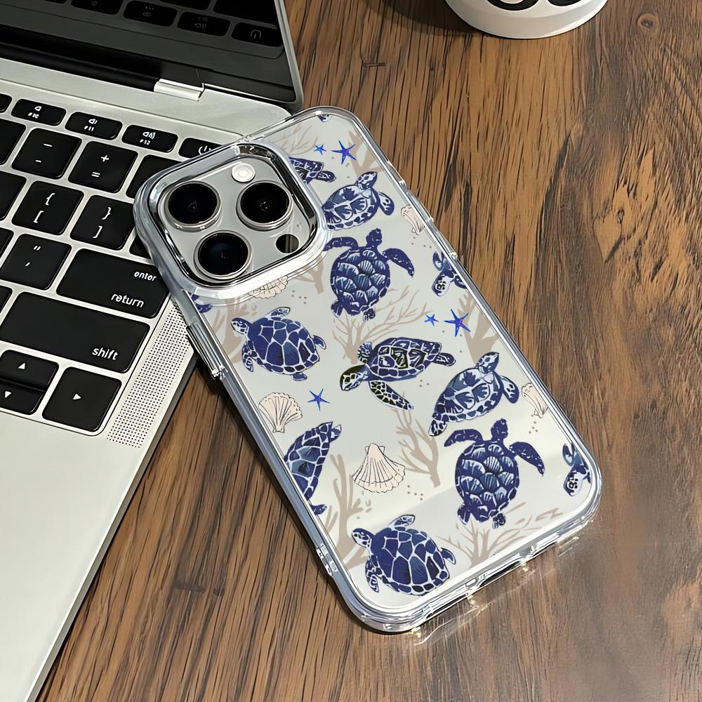 

Sea Turtle Phone Case For Xiaomi Redmi A3 A5 10C 12 13 13C 14C Note10 11 12 13 14 Pro Plus 4G 5G Transparent Soft Cover Redmi 9A 4G