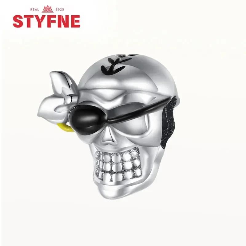 Copperdevil Skull Beads Bat Halloweencopper Charms For Original Bracelet Diy Charming Fine Jewelry Gift For Women