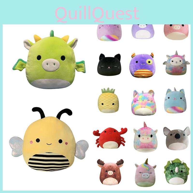 Toy Squishmallows Stuffed Doll Plush Unicorn Dinosaur Soft Cushion Pillow