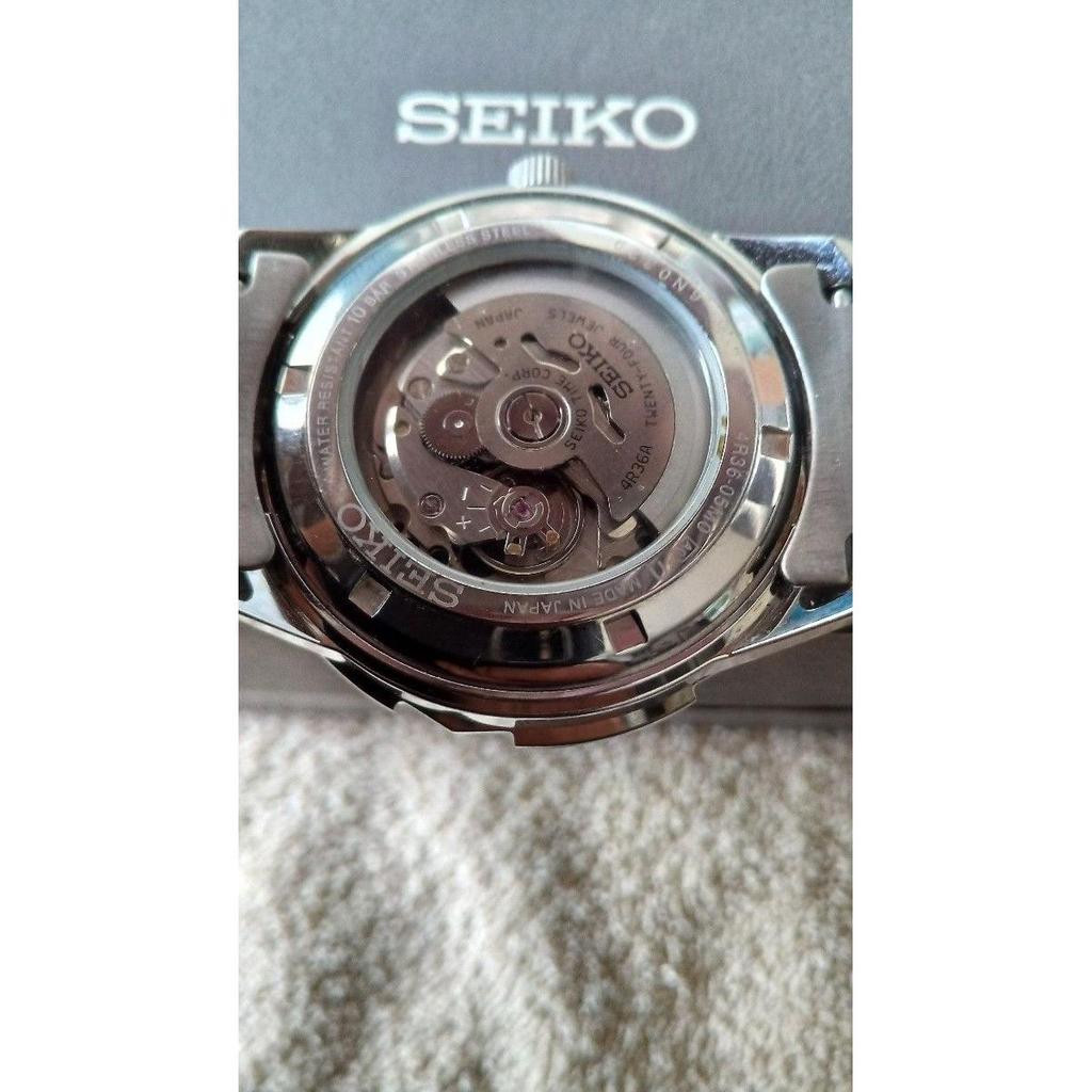 Used SEIKO 5 SPORTS 4R36-05M0 Automatic Made in Japan 24 JEWELS 100M