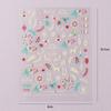 Manicure DIY Nail Decor Christmas Nails Stickers Luminous Nail Stickers Fluorescent Nail Decals