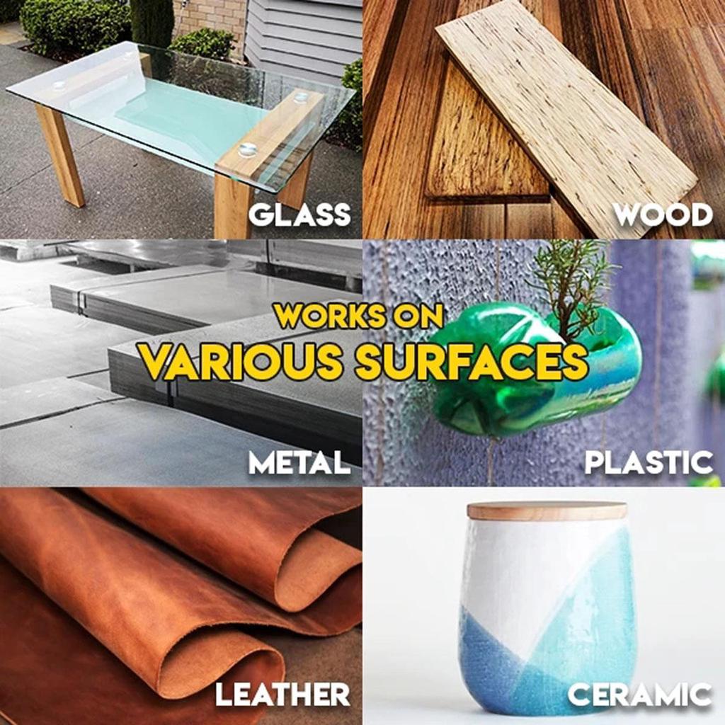 Universal-Sekundenkleber, kleiner, trinkbarer Haushaltskleber, Mighty Bond, wasserfester Allzweckkleber (50 ml)