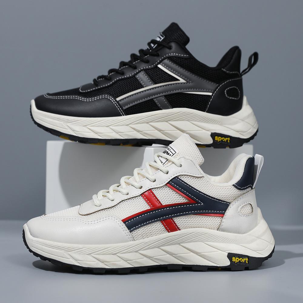 Men's sports shoes breathable mesh student soft-soled running shoes outdoor casual versatile casual shoes