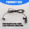 Tangles Resistant Magnetic Chargers Cable for Smartests Glasses Accessories