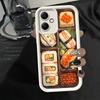 Phone Case for Xiaomi Redmi Note 15 14 13 Pro Plus Delicious Sushi Bento Shell 12S 11 11S 11T 5G 14S Soft Silicone Funda