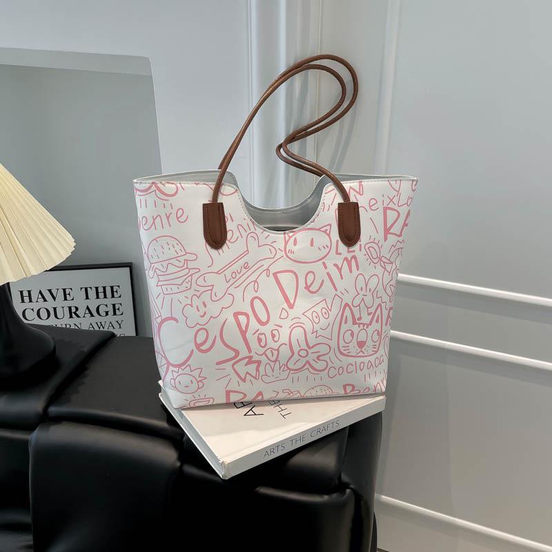 Autumn 2025 Women's Trendy Crossbody Shoulder Tote Bag - Large Capacity & Stylish Design