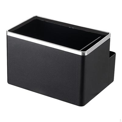 Organizador de assento de carro entre assentos, apoio de braço, caixa de armazenamento, 7x5,5x4,5 polegadas, acessório para automóvel