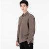 Timberland Outdoor Sports Solid Color Casual Long Sleeve Shirt Men shirts Chocolate A2DD4-BK0