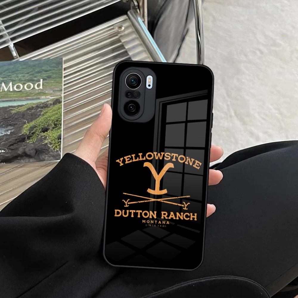 Yellowstone TV Series Phone Case for Xiaomi Redmi Note 14 13 12 11 Ultra Pro Lite 5G toughened glass Cover