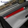 For Lexus GS 2012 2013 2014 2015 2016 2017 2018 2019 Real Soft Carbon Fiber Sticker LHD RHD Car Door Protect Panel Interior Trim