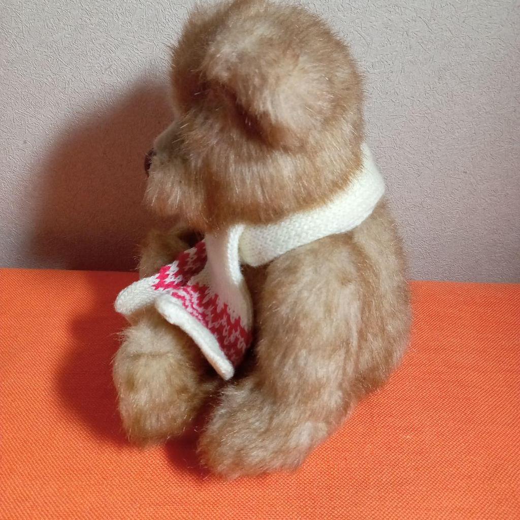 [USED] Harrods Teddy Bear with Scarf