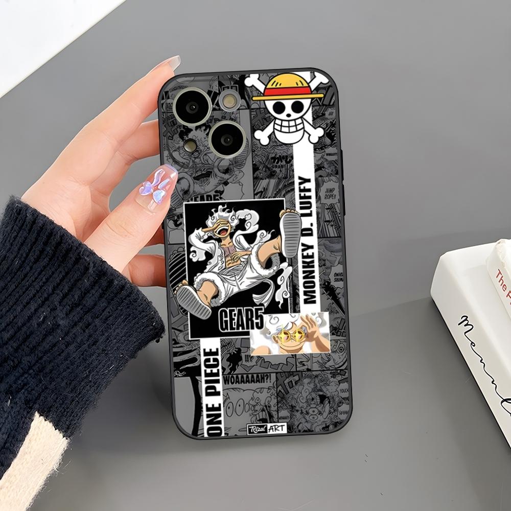 Anime Luffys Cool O-Ones Phone Case For Iphone 16 Plus 15 14 Pro Max 13 Mini 11 12 Xr X Xs 6 7 8 SE Plus Back Cover