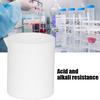 Acid & Base Resistant Beaker PTEE High Lubrication Not Sticky White Beaker Measuring Cup(50ml)