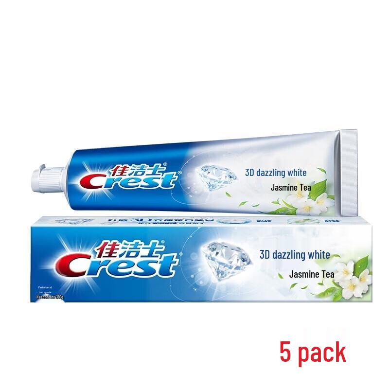 

Crest 3D White Fluoride Toothpaste - Jasmine Tea Fresh Breath