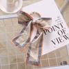 Pearl Hair Band Hair Tie Chiffon Fashion Ribbon Hair Rope Girl Streamer Ponytail Bowknot Ribbon Rubber Band Hair Accessories Headdress