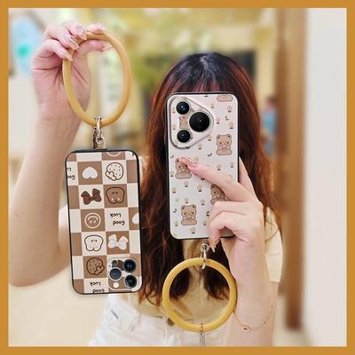 Personality Soft Case Phone Case For Huawei P70 Pro/Pura 70 Pro+ Heat Dissipation Ring Dirt-resistant Protective Cute