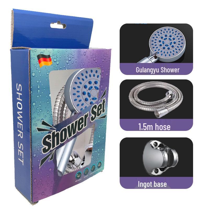 Hans Five-Speed Handheld Shower Head with Booster for Home Bathing