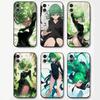 Senritsu No Tatsumaki Anime One Punch Man Phone Case For IPhone 17 Air 16 15 14 13 Pro Max 11 12 Black Silicone Cover