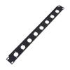 1U Rack Patch Metal Panel 4 8 12 16 Way Channel Flight Case Mount For XLR Connecctor Speaker Jack Audio Cable Plug SocketGood product