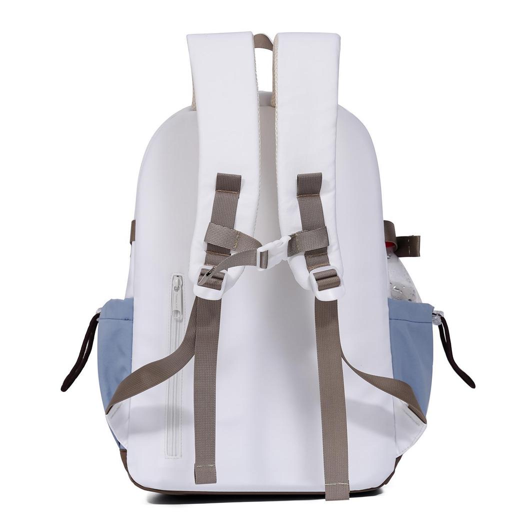 Schoolbag Mori mint light green color matching backpack student party fresh vitality class leisure outdoor versatile schoolbag
