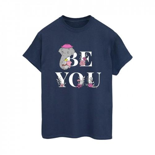 Disney Womens/Ladies Dumbo Be You Cotton Boyfriend T-Shirt