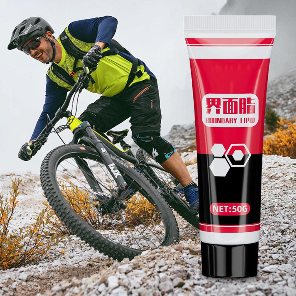 50g Bike Hub Bearing Grease Anti-creak Lubricant For Bottom Bracket Cassette White Lithium Grease For Mountain Road Bicycle Use