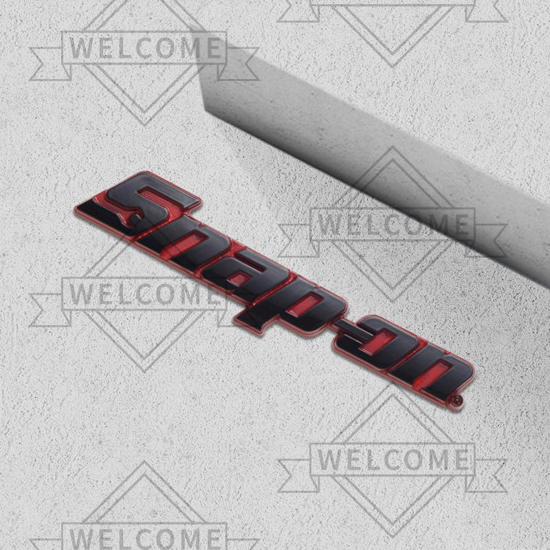 

3D 20cm Stickers For Snap On Tools Box Toolbox Labeling Emblem Auto Body Letter Badge Decoration Accessories
