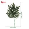 Fake Pine Needle Branches With Durable Plastic Construction For Festive Decorations And Gift Displays