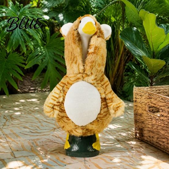 Highland Cow Outfit for Porch Goose Animal Clothing 23 Inch Goose Decorative Outfit Creative DIY Dress Up Kit Costume Yard And Garden Seasonal Lawn