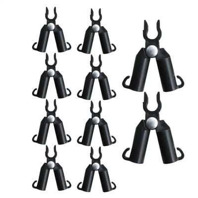 Plantenrek Connector 10X Tuinclips Voor Klimplanten Verstelbare Ondersteuning Verbindingsdelen Gespen Voor Tuinieren Gazon Mos