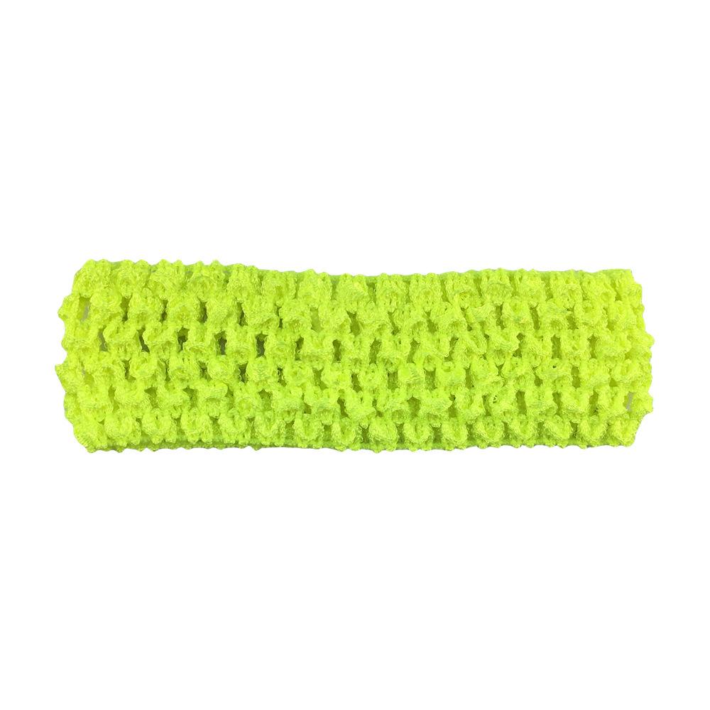 Silk Knitted Elastic Headband 1.5Inch Crochet Headband Crochet Headband 39 Colors Optional