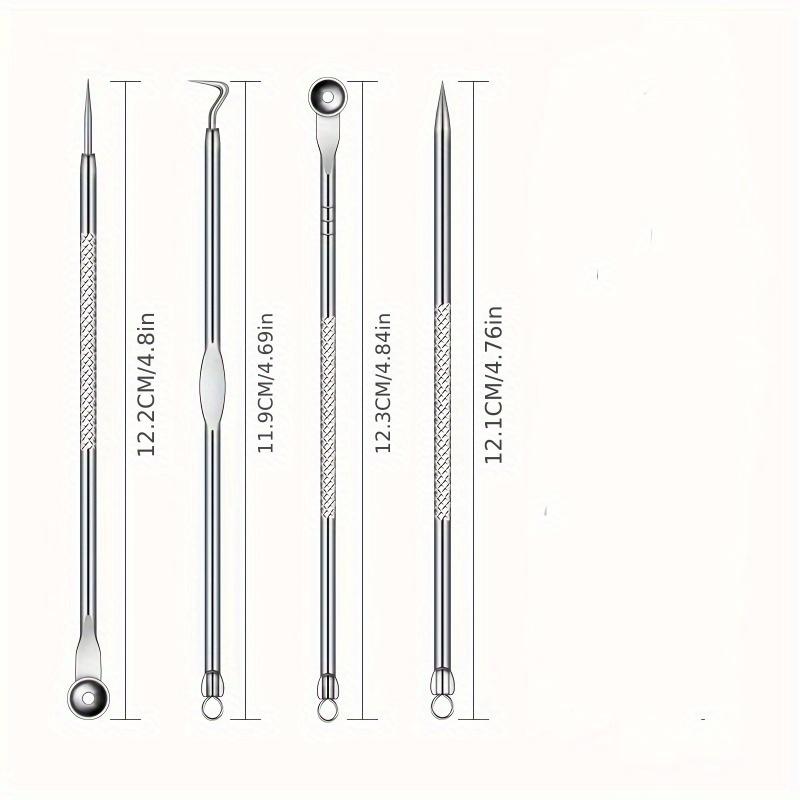Acne Needle Set Blackhead Removal Tool Acne Extractor Acne Removal Set, Acne Nose Face Tool with Box for Blemishes