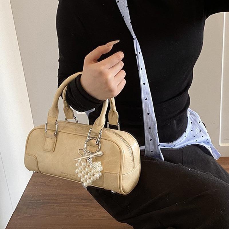 Niche texture handbag women's bag new simple pillow bag versatile shoulder messenger bag