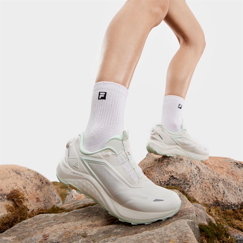 New FILA BOA Low Top Outdoor Shoes Women's Bright White A12W431204FBW