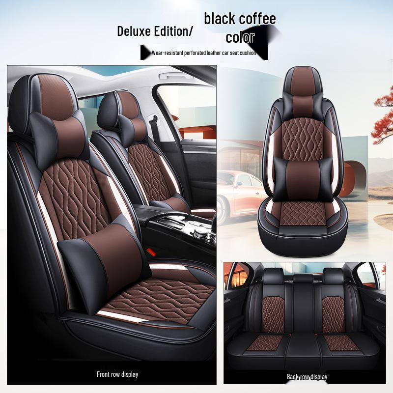 Honda Car Seat Cushion: Fits Civic, Brio, Inspire, Accord, Type R, Vezel - All-Season, Full Coverage