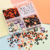 1 Box Halloween Polymer Clay Beads Charms Friendship Bracelet Necklace Earring Jewelry Making Kit Accessories for DIY