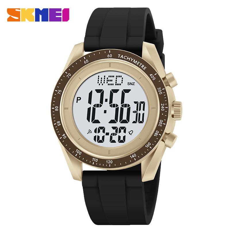 Single display electronic watch waterproof outdoor sports timing male students hot selling trend fashion