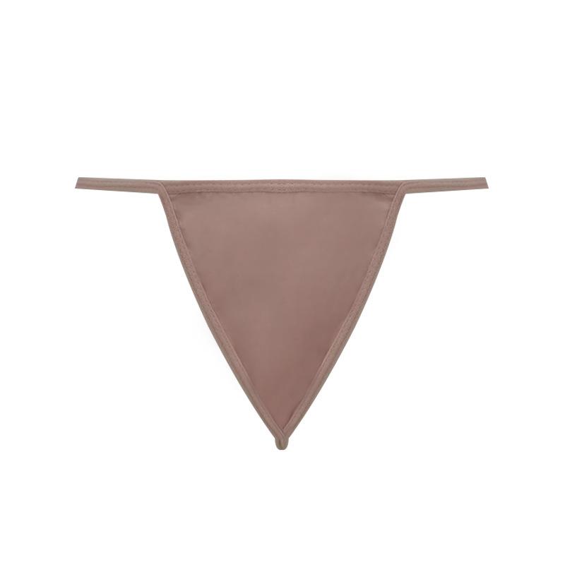 Xianyi Love Underwear New Flirting Temptation Thong Satin Multi-color Open Gear Free Panties One Piece Female K4