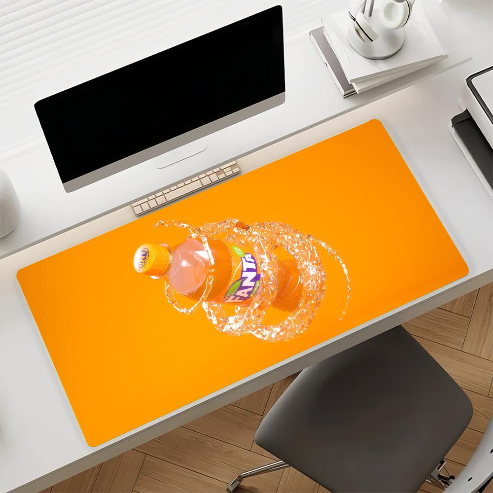 Drink FFanta Mouse Pad Nonslip Rubber Computer Mat Gamer FFanta Balance Decoracion Deskmat Laptop Office Large SBD250x350x3mm