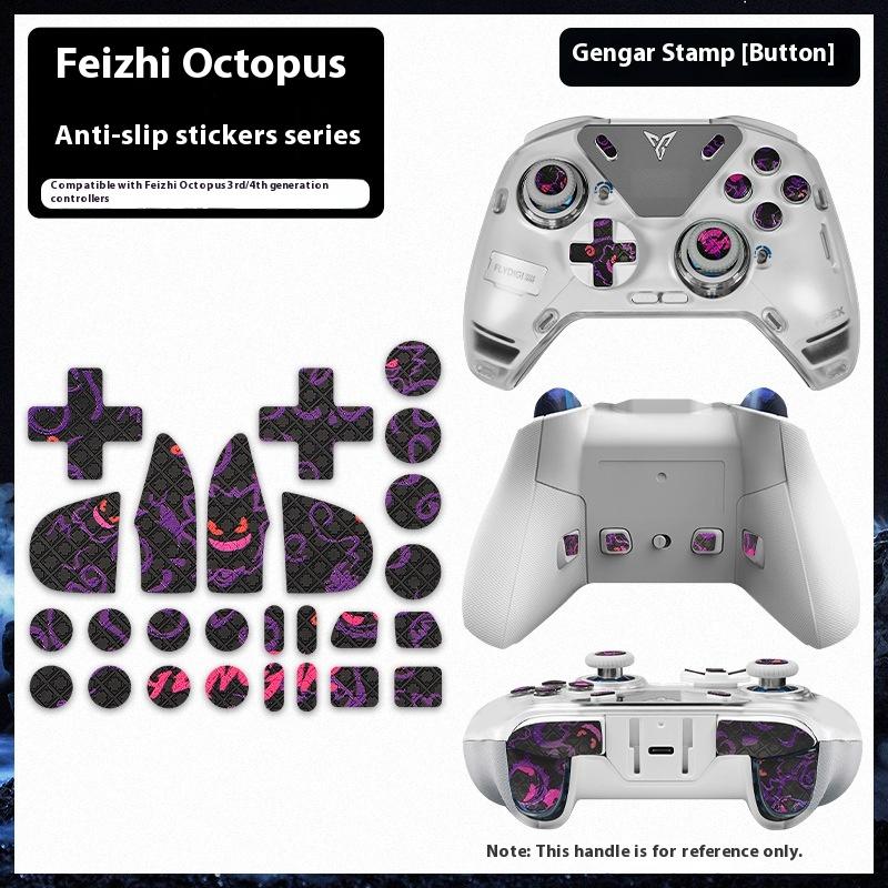 Anti-Slips Stickers For Flydigi Vader 3 Pro Flydigi Vader 4 Pro Wireless Game Handle Gaming Handle Buttons Non-Slip Tape Set