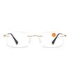 Ultra-Light Frameless HD Reading Glasses with Anti-Blue Light for Middle-Aged & Elderly